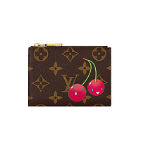 LOUIS VUITTON-M14087 루이비통 핫핑크 모노그램 앙프렝뜨 LV x TM 리사 월릿