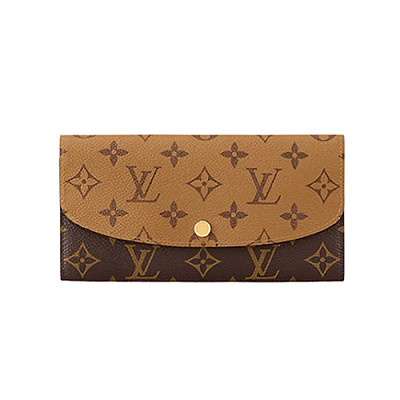 LOUIS VUITTON-M61289 루이비통 모노그램 로즈발레린 에밀리 월릿
