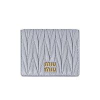MIUMIU-5MV204 미우미우 핑크 마테라쎄 나파 가죽 반지갑