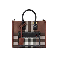 BURBERRY-80441431 버버리 내추럴 미니 프레야 토트