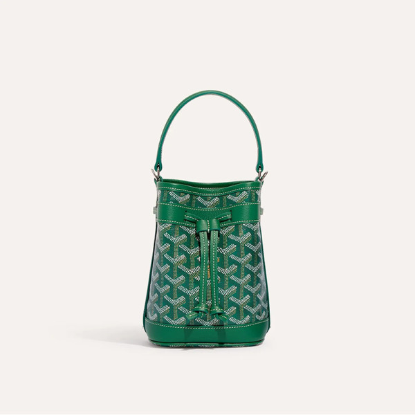 [스페셜오더]GOYARD-01CL01P 고야드 PETIT FLOT 쁘띠 플롯 버킷백 그린 미니