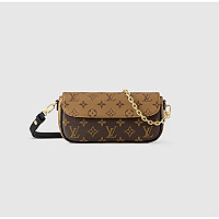 LOUIS VUITTON-M11299 루이비통 화이트 모노그램 월릿 온 체인 아이비