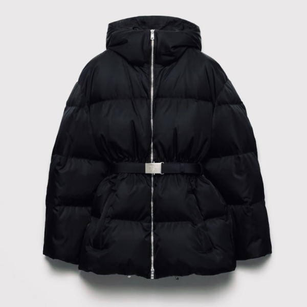 PRADA-P21548 2025년 신상 패딩 블랙 여성용