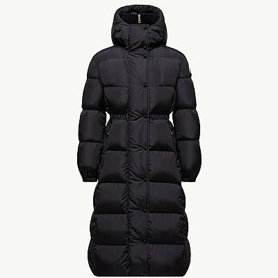 MONCLER-110822 몽클레어 블랙 나일론 패딩 여성용