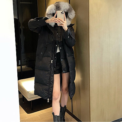 MONCLER-110927 몽클레어 2025 FW 신상품 퍼 후드 중장 패딩 여성용 (퍼부분 탈부착 가능)