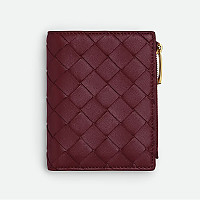 BOTTEGA VENETA-742330 보테가 베네타 프레쉬 민트 스몰 인트레치아토 폴더형 지퍼 지갑