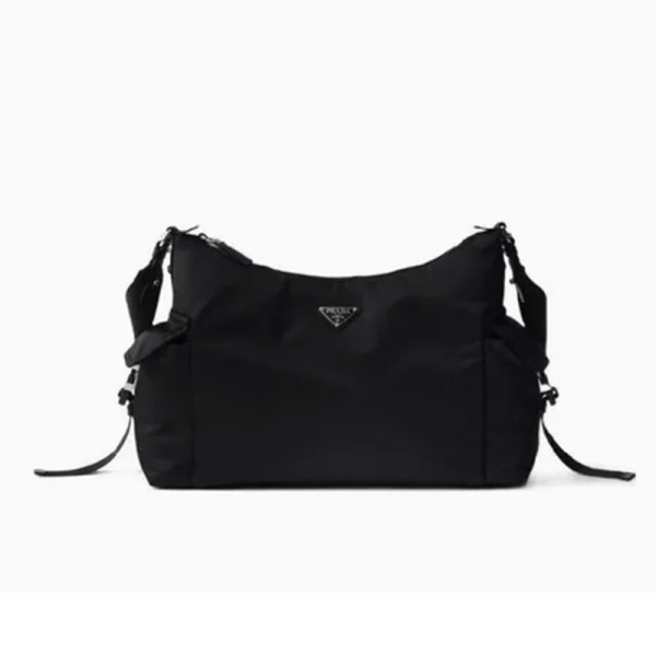 [스페셜오더]PRADA-2VH204 프라다 익스플로러 사이드 포켓 메신저 백 블랙