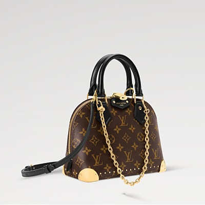 LOUIS VUITTON-M12289 루이비통 블랙 모노그램 잉크 알마 BB