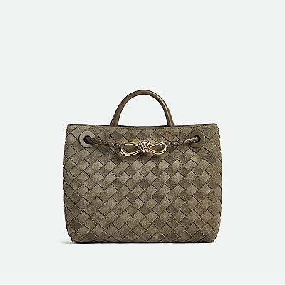 [스페셜오더]BOTTEGA VENETA-743568 보테가 베네타 정글(그린) 안디아모 스몰 탑 핸들 백 25CM(766014 동일제품)