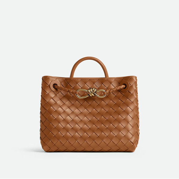 [스페셜오더]BOTTEGA VENETA-743568 보테가 베네타 앰버 안디아모 스몰 탑 핸들 백 25CM(766014 동일제품)