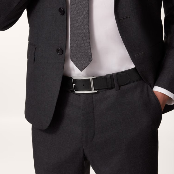 [스페셜오더]Cartier-L5000615 까르띠에 탱크 드 까르띠에 벨트 블랙 은장