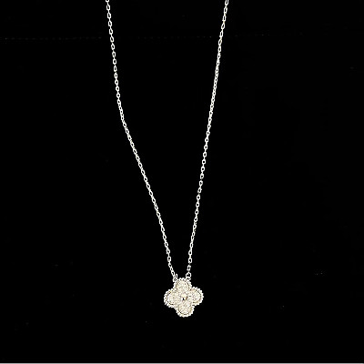 VAN CLEEF ARPELS-VCARA4 반클리프 골드/핑크 빈티지 알함브라 펜던트