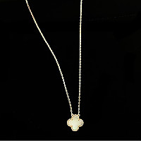 VAN CLEEF ARPELS-VCARD3 반클리프 옐로우 골드/레드 빈티지 알함브라 펜던트