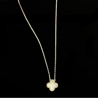 VAN CLEEF ARPELS-VCARD3 반클리프 실버/라이트 블루 빈티지 알함브라 펜던트