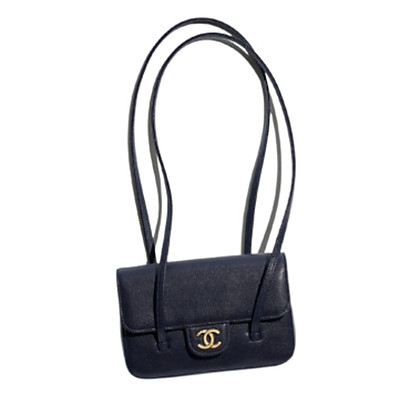 [스페셜오더]CHANEL-AP5068 샤넬 프레피 코코 가죽 스트랩 클러치 미니 숄더백 블랙 ***제니백 ***