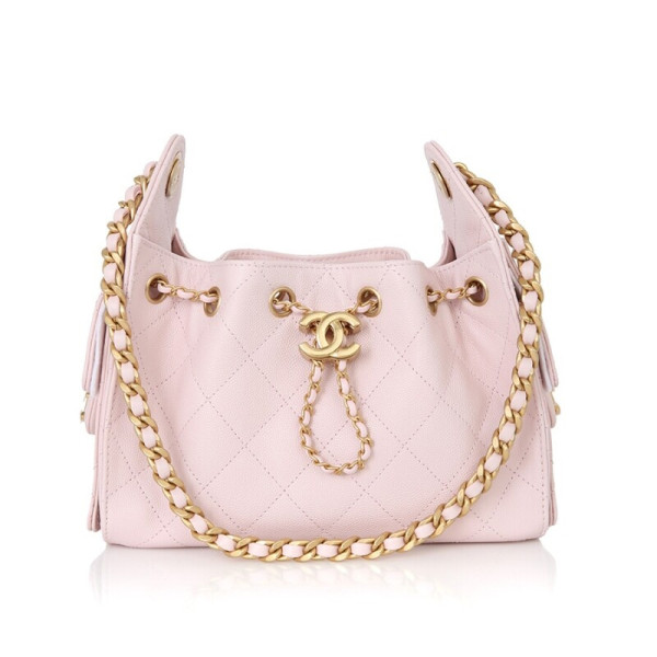 [스페셜오더]CHANEL-AS5631 샤넬 핑크 캐비어 가죽 CHANEL 25 미니 백
