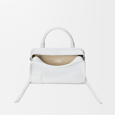 [스페셜오더]LOEWE-A039AS0X01 로에베 스몰 아마조나 180 소프트 송아지 가죽 숄더백 화이트