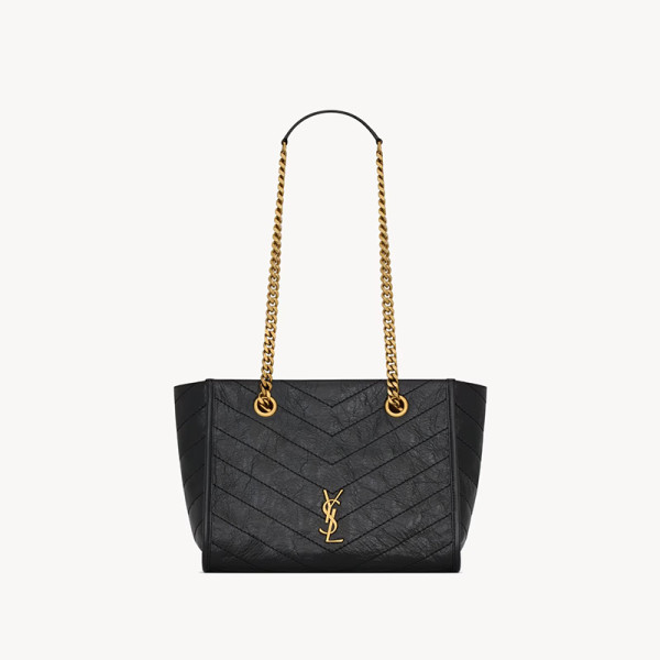 [스페셜오더]SAINT LAURENT-8726800 생로랑 빈티지 가죽 소재 NIKI 스몰 쇼핑 백