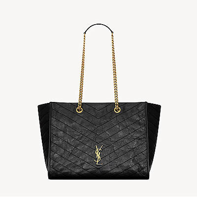[스페셜오더]SAINT LAURENT-871151 생로랑 빈티지 가죽 소재 NIKI 미듐 쇼핑 백
