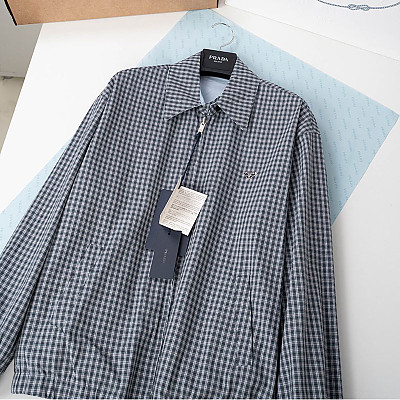 PRADA-08147 프라다 2026SS 남녀공용 체크 재킷