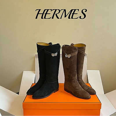 HERMES-09044 에르메스 2026 신제품 스냅 나이트 하이 부츠