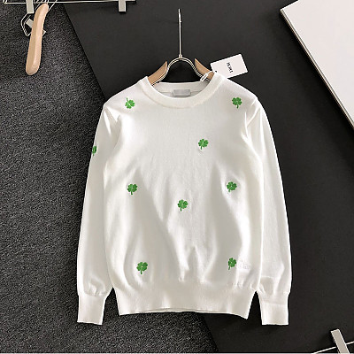 DIOR-09211 디올 2026SS 가을/겨울 자수 크루넥 니트 스웨터