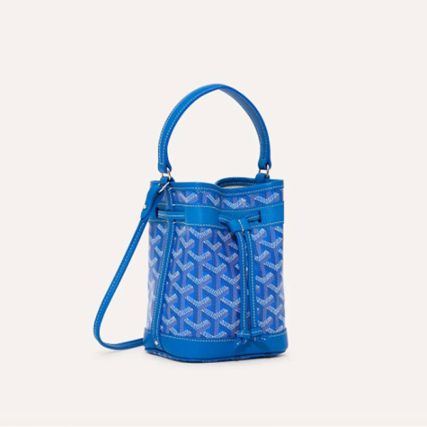 [스페셜오더]GOYARD-020251 고야드 쁘띠 플롯 버킷백 스카이블루