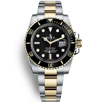 [스페셜오더]ROLEX-롤렉스 서브마리너 데이트 그린 다이아 베젤 904L 스틸 남성시계 40mm