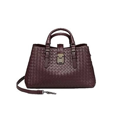 BOTTEGA VENETA-489509 보테가 베네타 블랙 인트레치아토 카프 스몰 로마 백