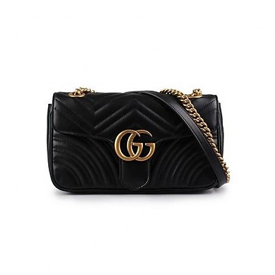 [스페셜오더]GUCCI 443497 5235 구찌 퍼플 GG 마몽 스몰 마틀라세 숄더백