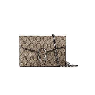 [스페셜오더]GUCCI-‎401231 4483 구찌 블루 디오니서스 오가닉 GG 데님 미니 체인 지갑