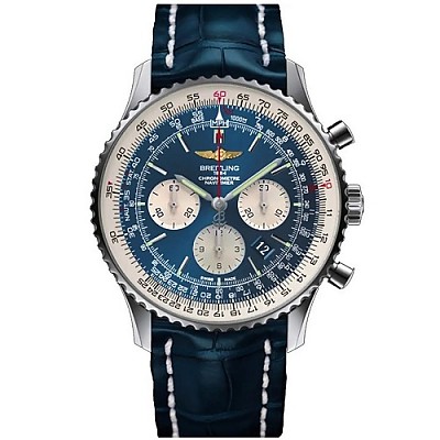 [스페셜오더]BREITLING-브라이틀링 내비타이머 01 크로노그래프 레드 골드 남성워치43mm