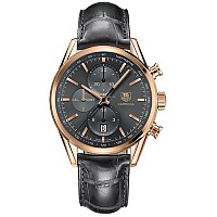 [스페셜오더]TAG Heuer-태그호이어 까레라 호이어 01 크로노그래프 스틸 블랙 남성시계 43mm