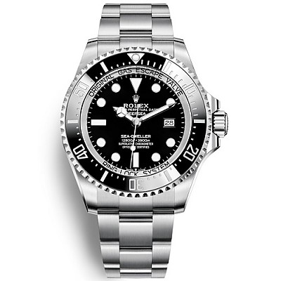 [스페셜오더]ROLEX-롤렉스 씨-드웰러 딥씨 세라믹 베젤 스틸 블랙 다이버시계 44mm