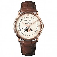 [스페셜오더]BLANCPAIN-블랑팡 빌레레 컴플리트 캘린더 문페이스 스틸 가죽스트랩 워치40mm