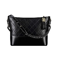 [스페셜오더]CHANEL-A93824 샤넬 블랙 빈티지 카프스킨 쉐브론 가브리엘 라지 호보 백