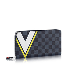 [스페셜오더]LOUIS VUITTON-N64014 루이비통 다미에 코발트 옐로우 라티튜드 패턴 지피 오거나이저