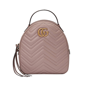 [스페셜오더]GUCCI-476671 1000 구찌 GG 마몽 퀼트 블랙가죽 백팩