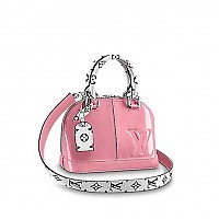 [스페셜오더]LOUIS VUITTON-M52481 루이비통 핑크 에삐 레더  스티커 장식 알마 BB