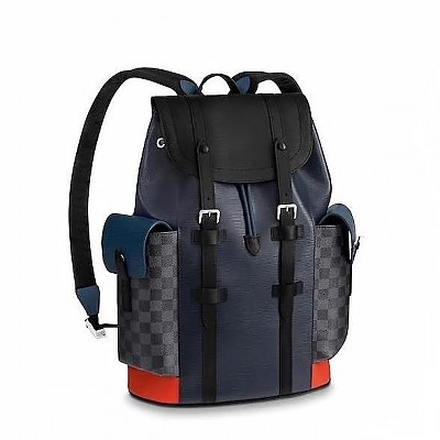 [스페셜오더]LOUIS VUITTON-M55138 루이비통 블랙 에삐 LV 써클 크리스토퍼 백팩