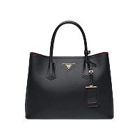 [스페셜오더]PRADA-1BG775 프라다 블랙 나일론 두블레 더블 숄더백