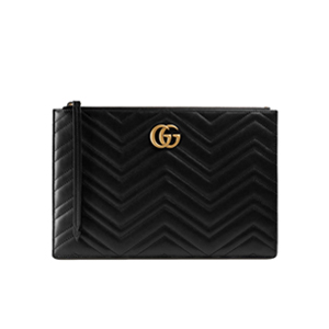 [스페셜오더]GUCCI-476440 1000 구찌 GG 마몽 애니멀 스터드 블랙 파우치