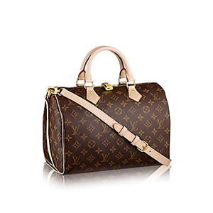 [스페셜오더]LOUIS VUITTON-M42406 루이비통 모노그램 앙프렝뜨 스피디 블랙 반둘리에 30