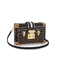 [스페셜오더]LOUIS VUITTON-M52737 루이비통 모노그램 트롱프뢰유 디테일 쁘띠뜨 말 트렁크 미니 핸드백