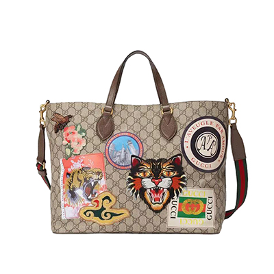 [스페셜오더]GUCCI-474085 8967 구찌 쿠리에 소프트  GG 수프림 토트백