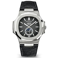 [스페셜오더]PATEK PHILIPPE-5980 파텍 필립 노틸러스 크로노그래프 로즈 골드 블랙 시계 40.5mm