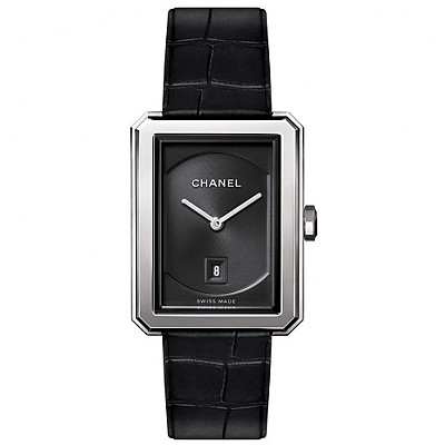 CHANEL-H4313 샤넬 보이 프랜드 데이트 미디엄 베이지 골드 레이디스 워치26mm