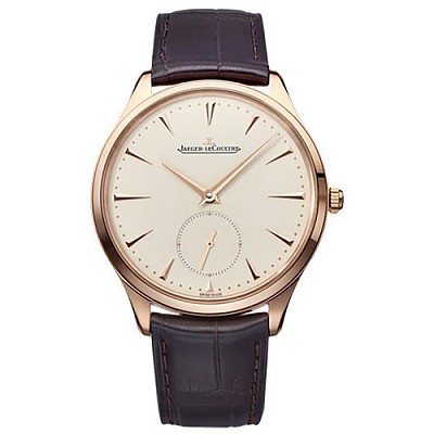 [스페셜오더]JAEGER LECOULTRE-예거 르쿨트르 마스터 울트라 씬 문 스틸 실버 그레이 드레스워치 39mm