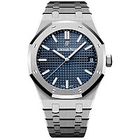 [AP전문OM팩토리][스페셜오더]Audemars Piguet-오데마 피게 로얄 오크 셀프와인딩 크로노그래프 핑크골드 블루다이얼 시계41mm