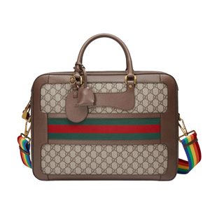 [스페셜오더]GUCCI-484663 8707 구찌 GG 수프림 Web 디테일 브리프케이스 서류가방